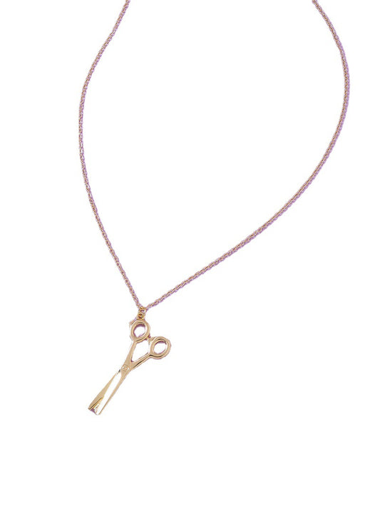 Scissors Charm Necklace - Vienna Verve Collection by Planderful