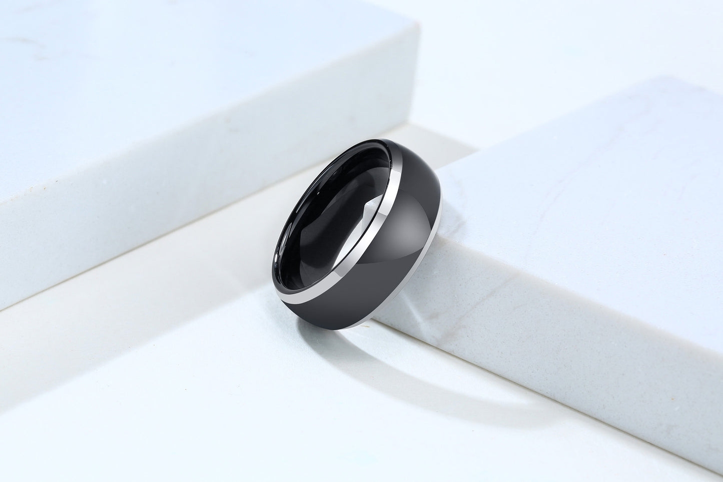 Simple Tungsten Steel Men's Ring Wholesale for Men