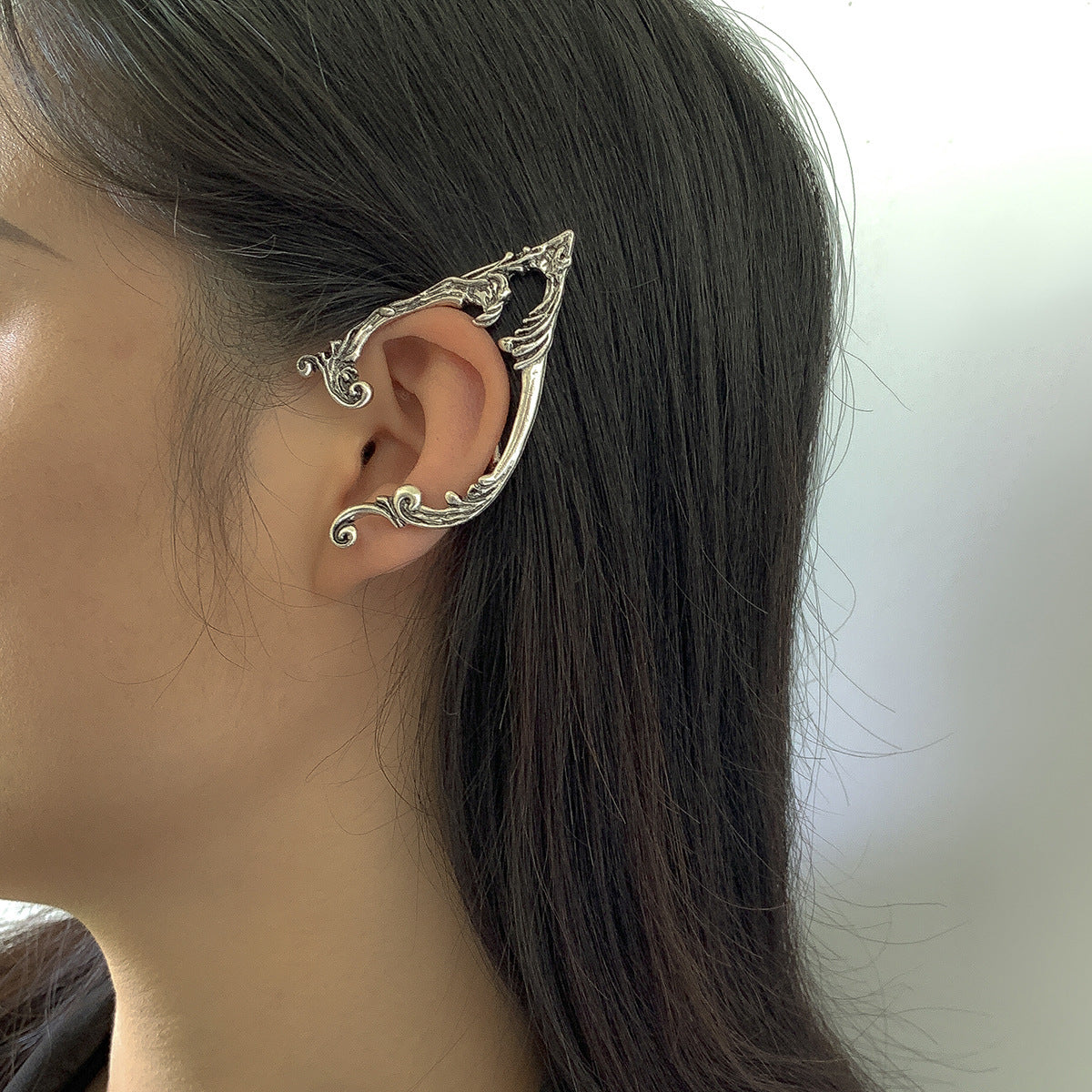 Planderful Halloween Outline Earrings For Women Retro European American Elf Studs Dark Wind Versatile Statement
