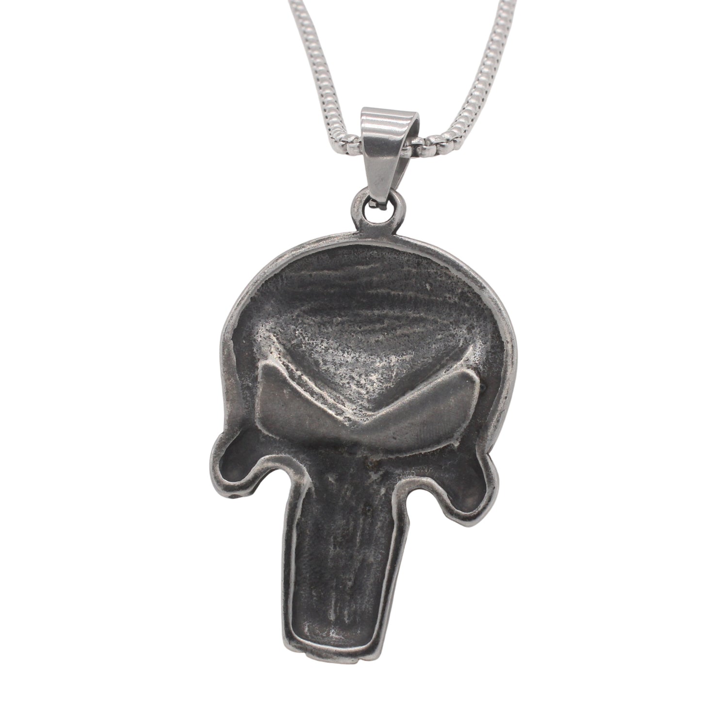 Planderful Jewelry Titanium Skull Pendant For Men Personalized Vintage Style Everyday Genie