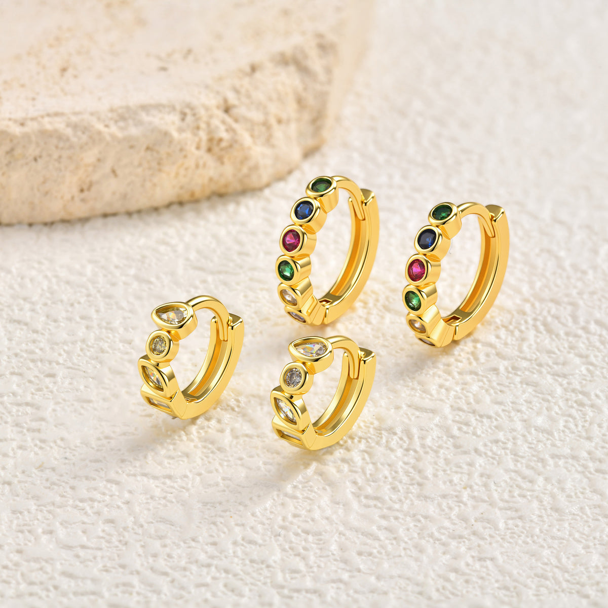 Zircon Earrings