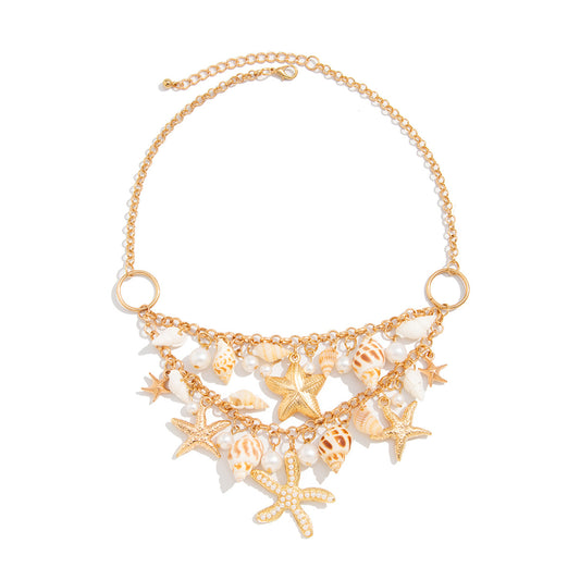 Planderful Vienna Verve Necklace – Elegant Beach-Inspired Design