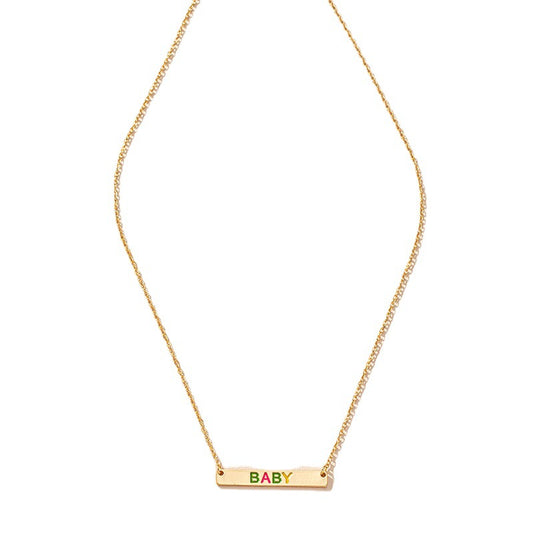 Stylish Letter Necklace with Niche Design for Trendy Women