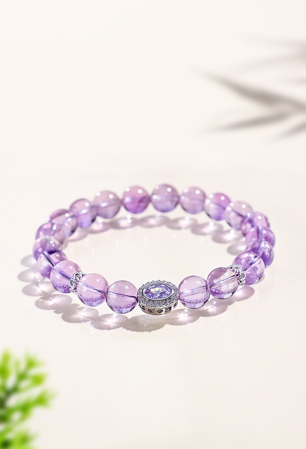 Planderful Fortune's Favor Bracelet – High-End Amethyst Beaded Design