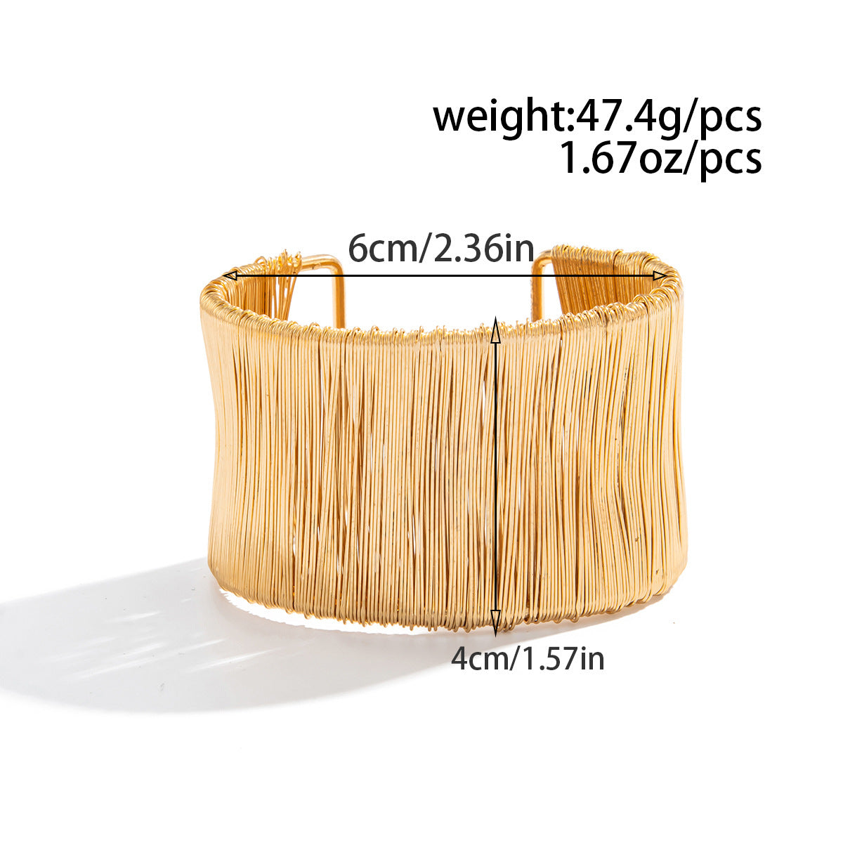 Personalized Wire Winding Bracelet For Women Planderful Vienna Verve Statement Retro Hollow Cross Opening