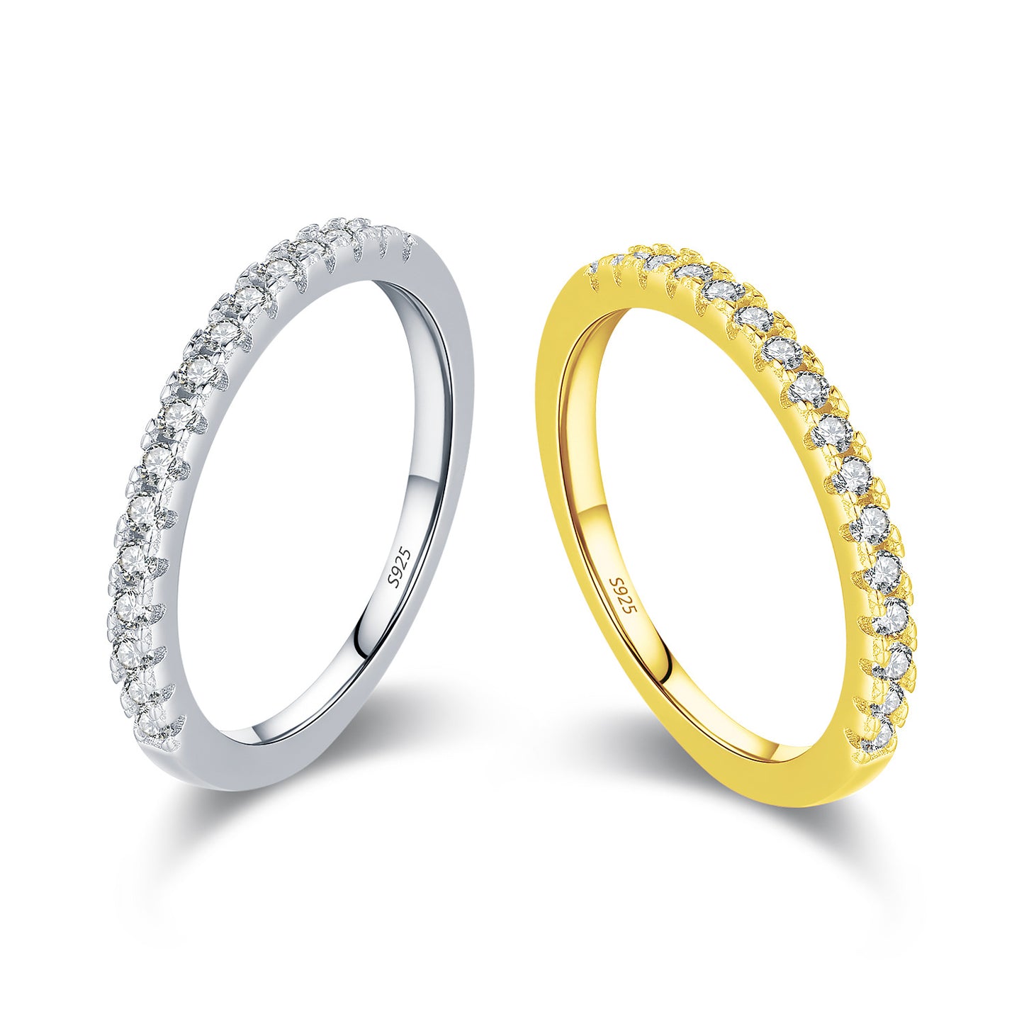 Planderful Everyday Genie Ring – Elegant Sterling Silver with Shining Zircon