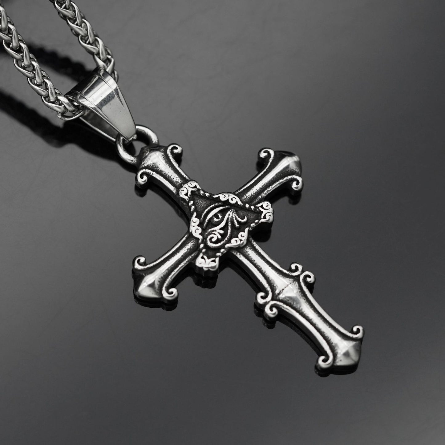 Steel Necklace - Elegant Everyday Wear Jewelry For Him And Her By Planderful Everyday Genie