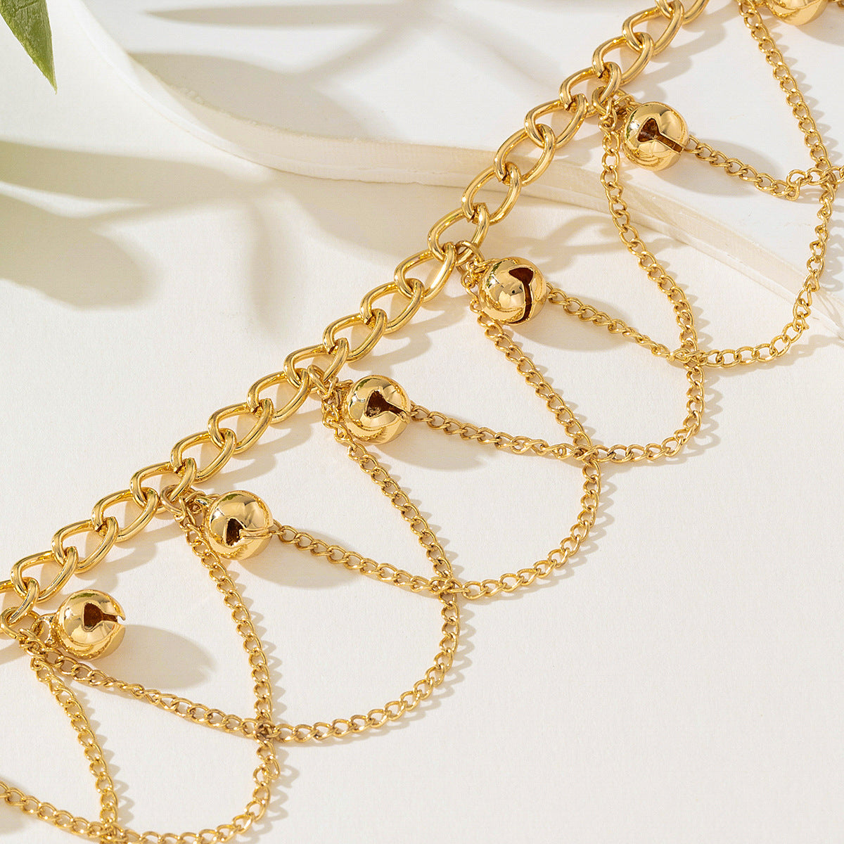 Personalized Retro Gold Arm Chain Bracelet for Women