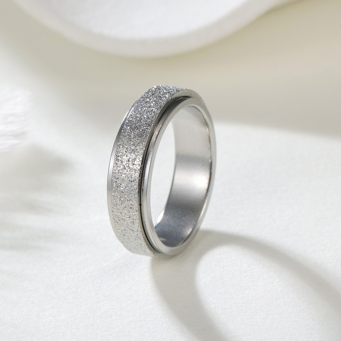 Planderful Rotating Decompression Ring For Couples Titanium