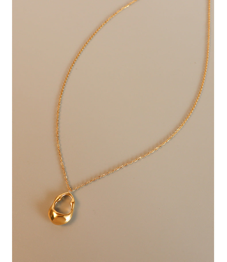 European Retro Hollow Hip-Hop Titanium Steel Necklace - Special Niche Design