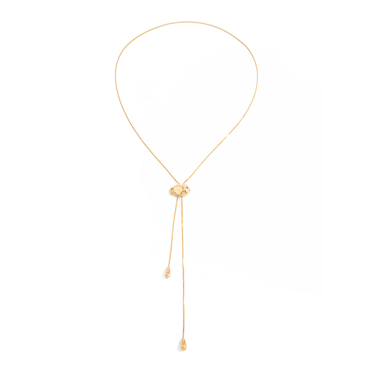 Minimalist U-Shaped Chain Necklace