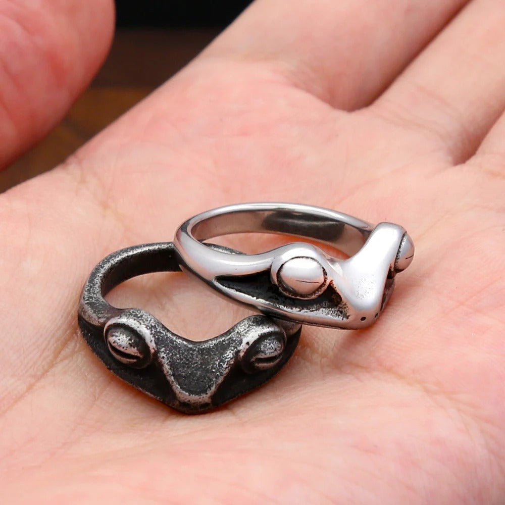 Punk Viking Stainless Steel Men's Ring