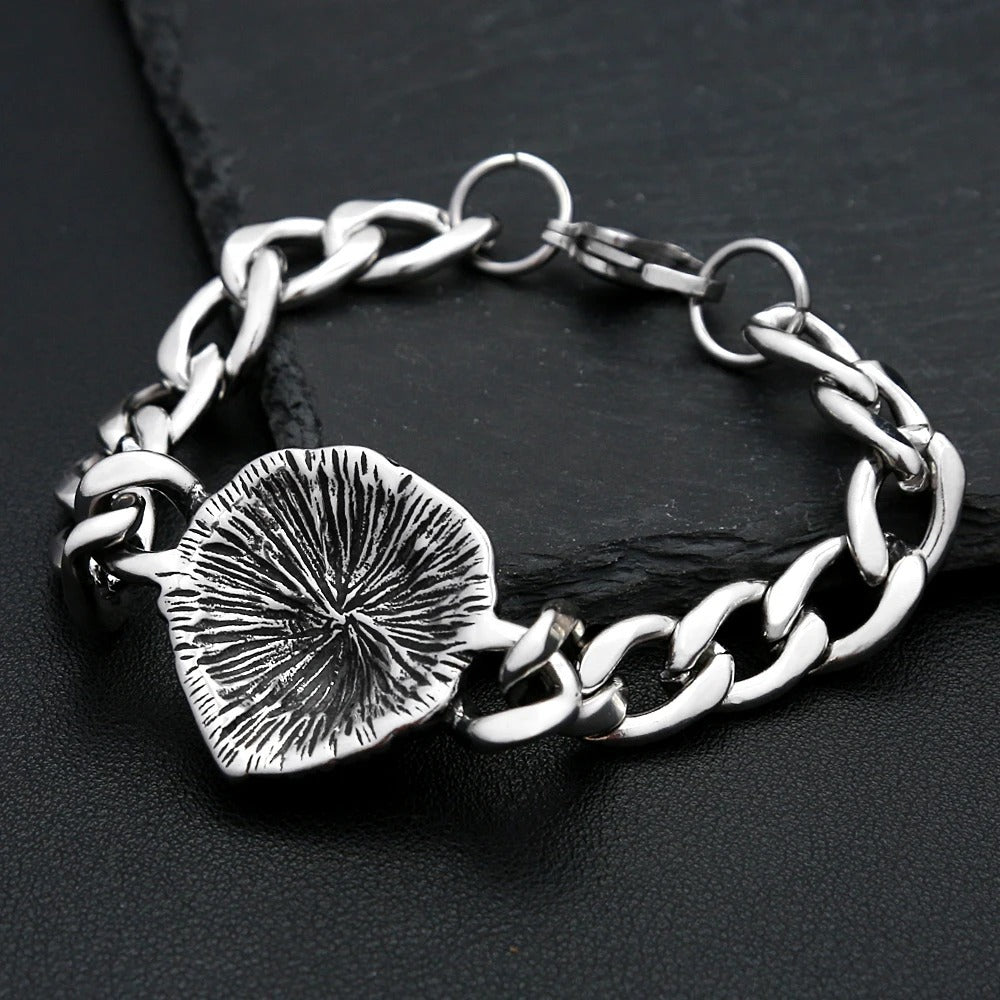Punk Lion Stainless Steel Men's Bracelet