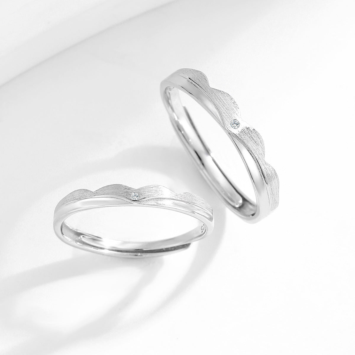 Minimalist Wave S925 Sterling Silver Ring
