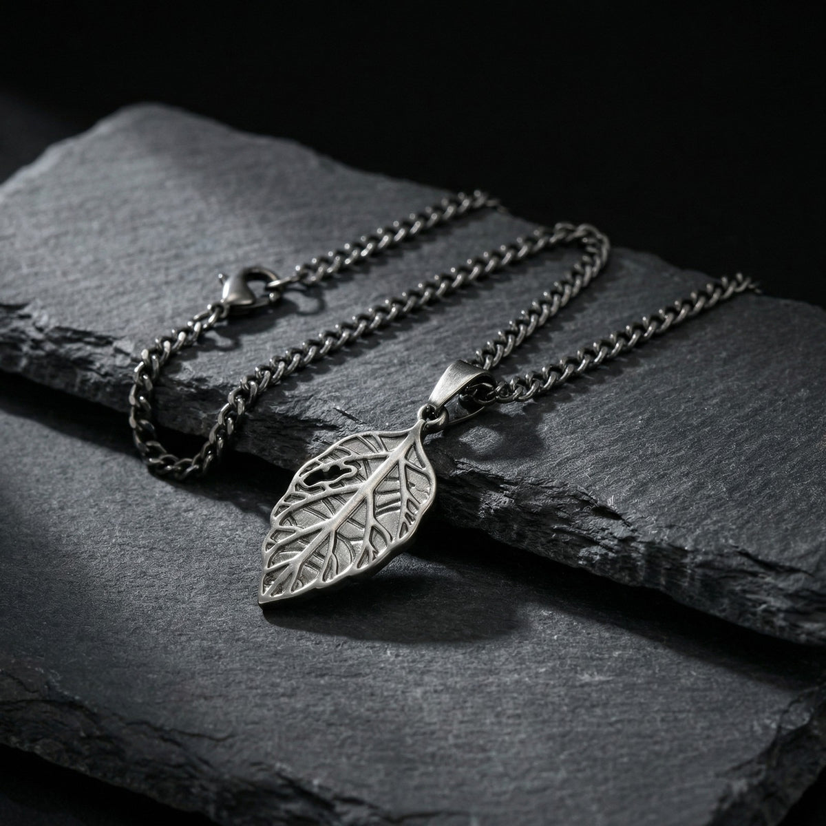 Vintage Stainless Steel Pendant