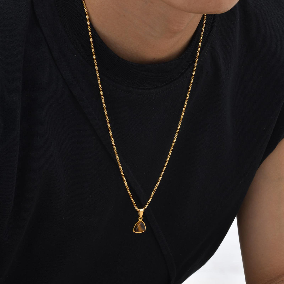 Vintage-Inspired Inlay Pendants — Chain Optional