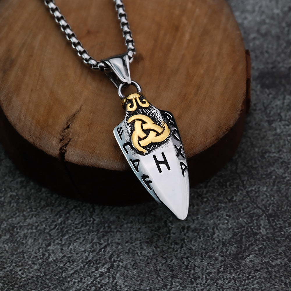 Norwegian Nordic Viking Rune Men's Pendant Necklace Accessories