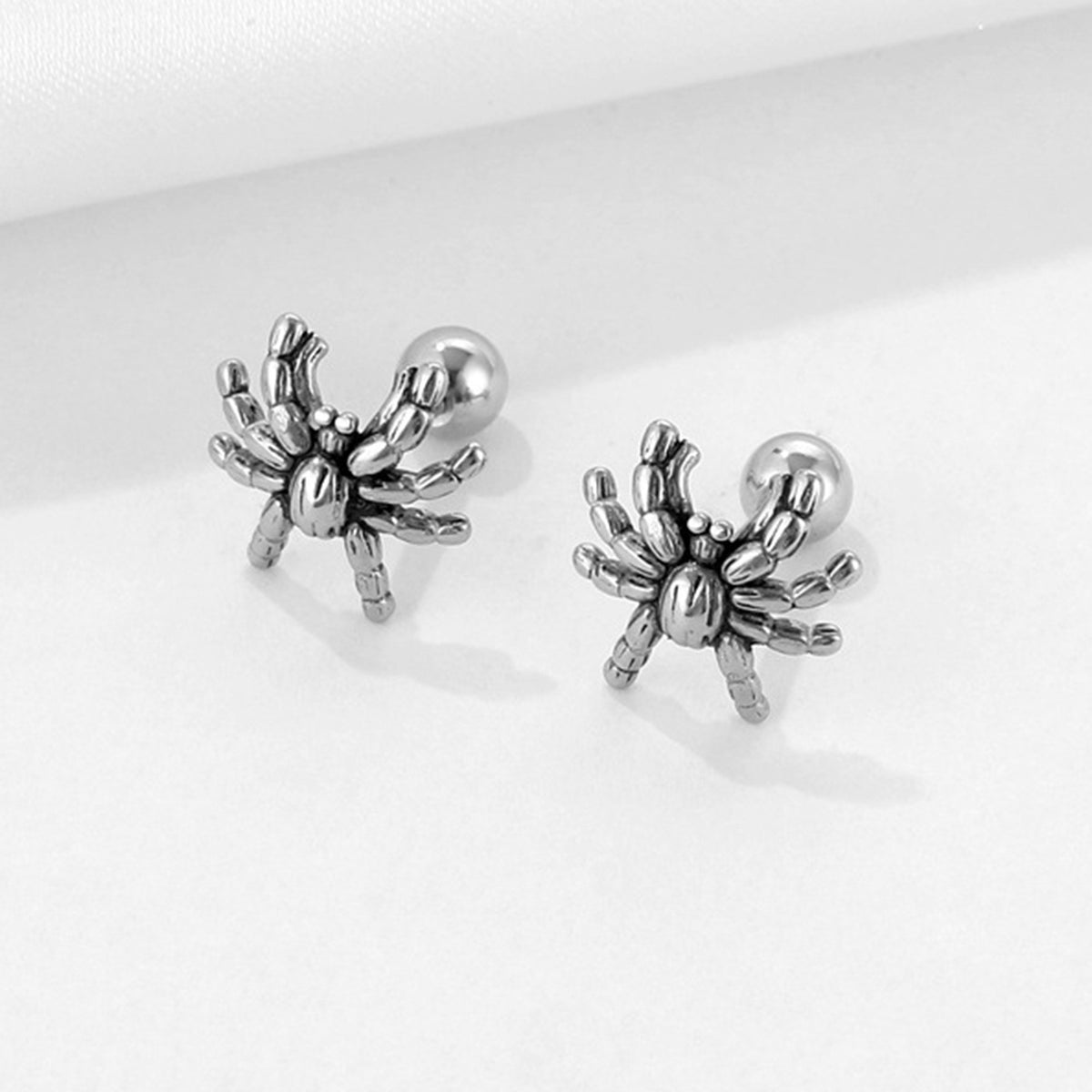 Modern Stainless Steel Earring — Single