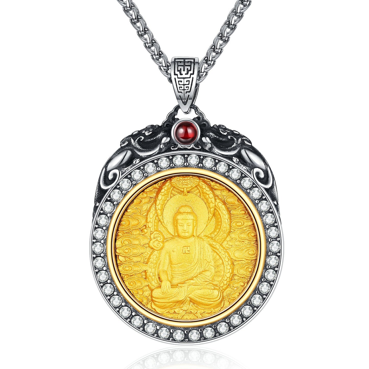 Zircon Necklace – Vintage for Men