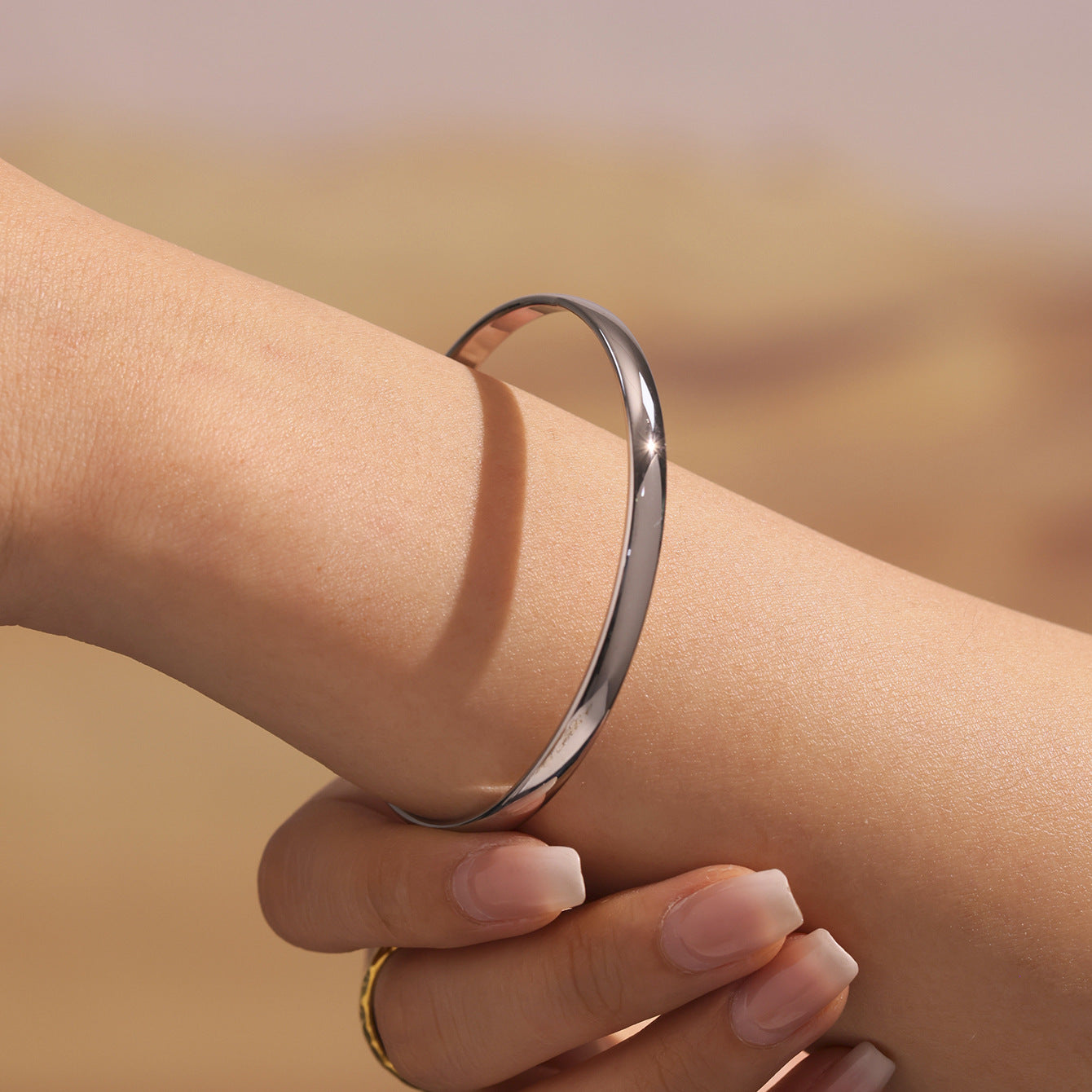 Planderful Everyday Genie 5MM 18K Gold Bracelet For Men