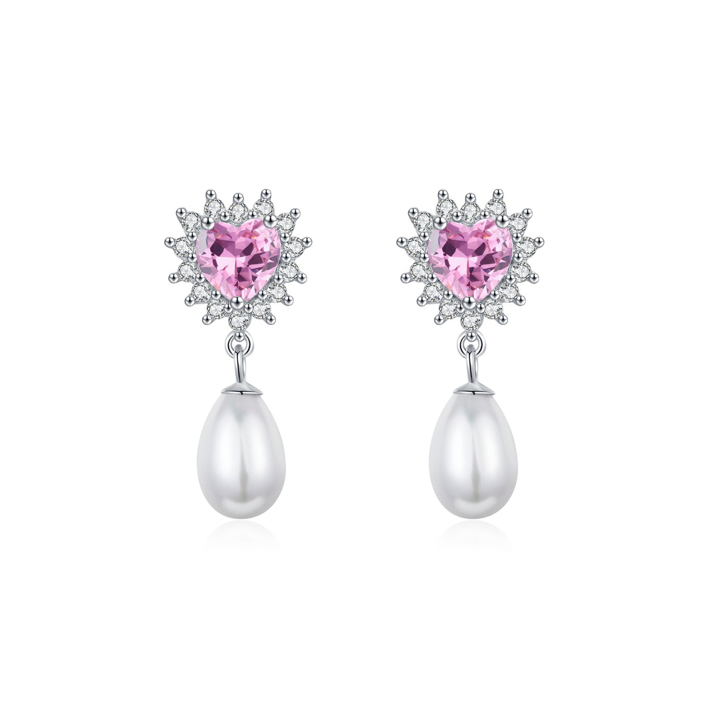 Planderful Everyday Genie Earrings – Exquisite Pearl and Zircon Design