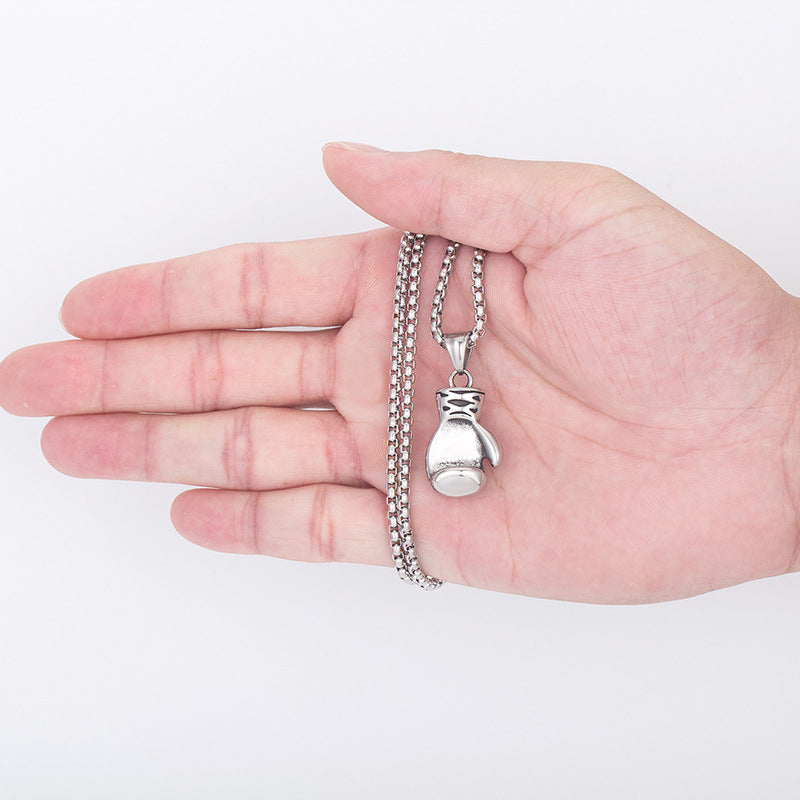 Steel Necklace – Minimalist Couple Fitness Necklace