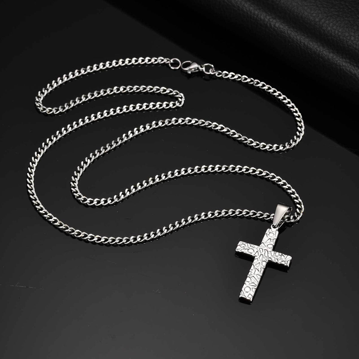 Cross Stainless Steel Pendant for Men