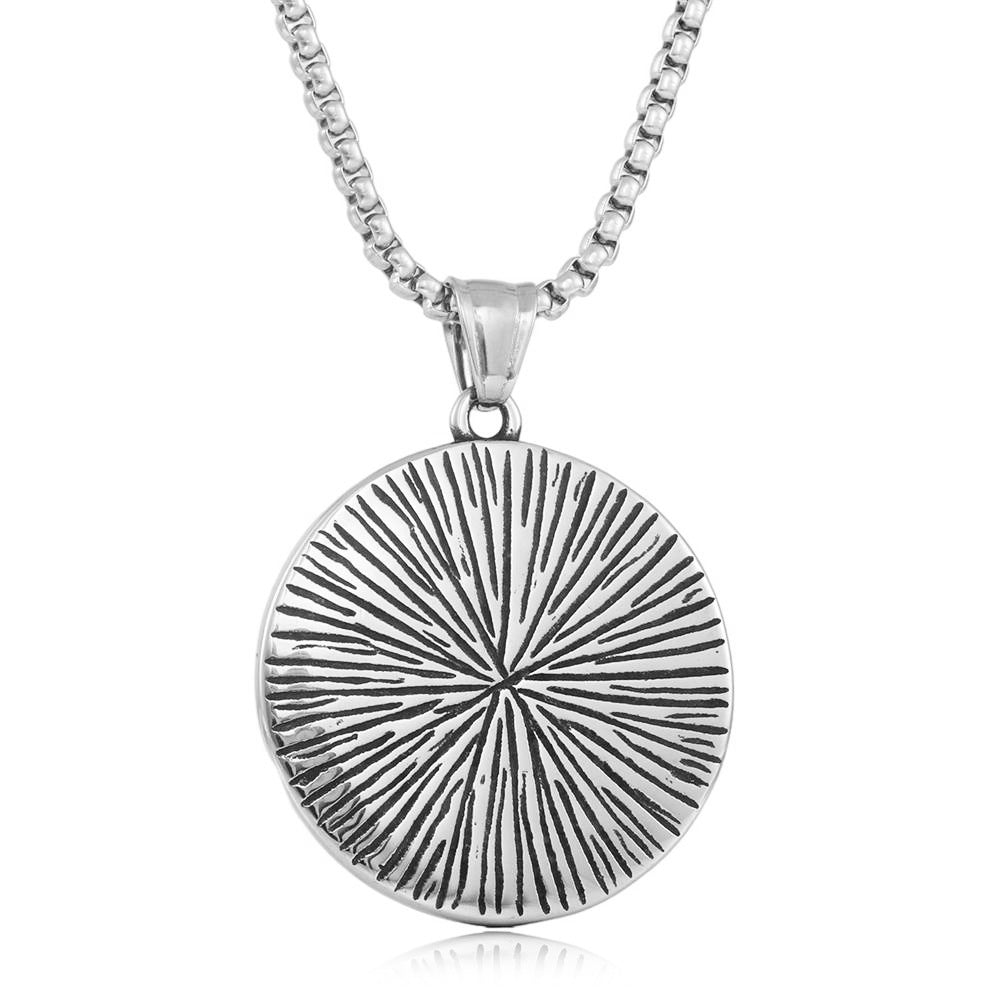 European And American Stainless Steel Freemasonry Eye Pendant