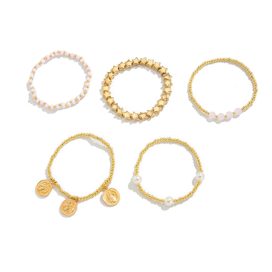 Planderful Vienna Verve Bracelet – Fashionable Retro Coin Design