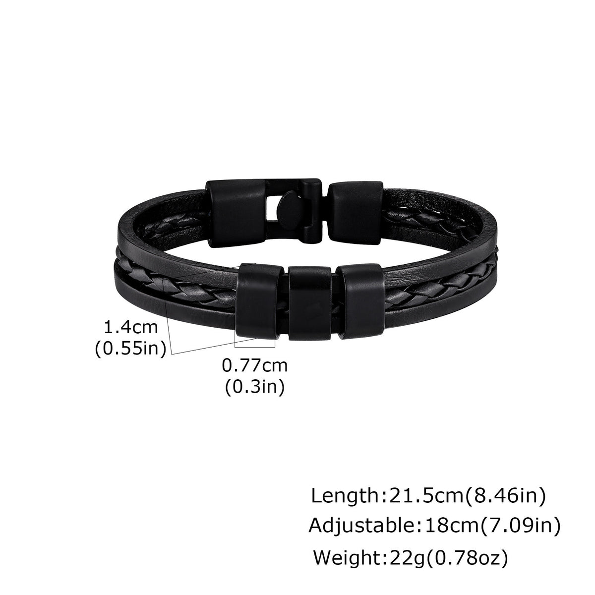 Minimalist Stainless Steel Bracelet for Men