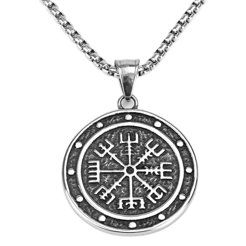 European And American Jewelry Wholesale Viking Stainless Steel Pendant Necklace For Men