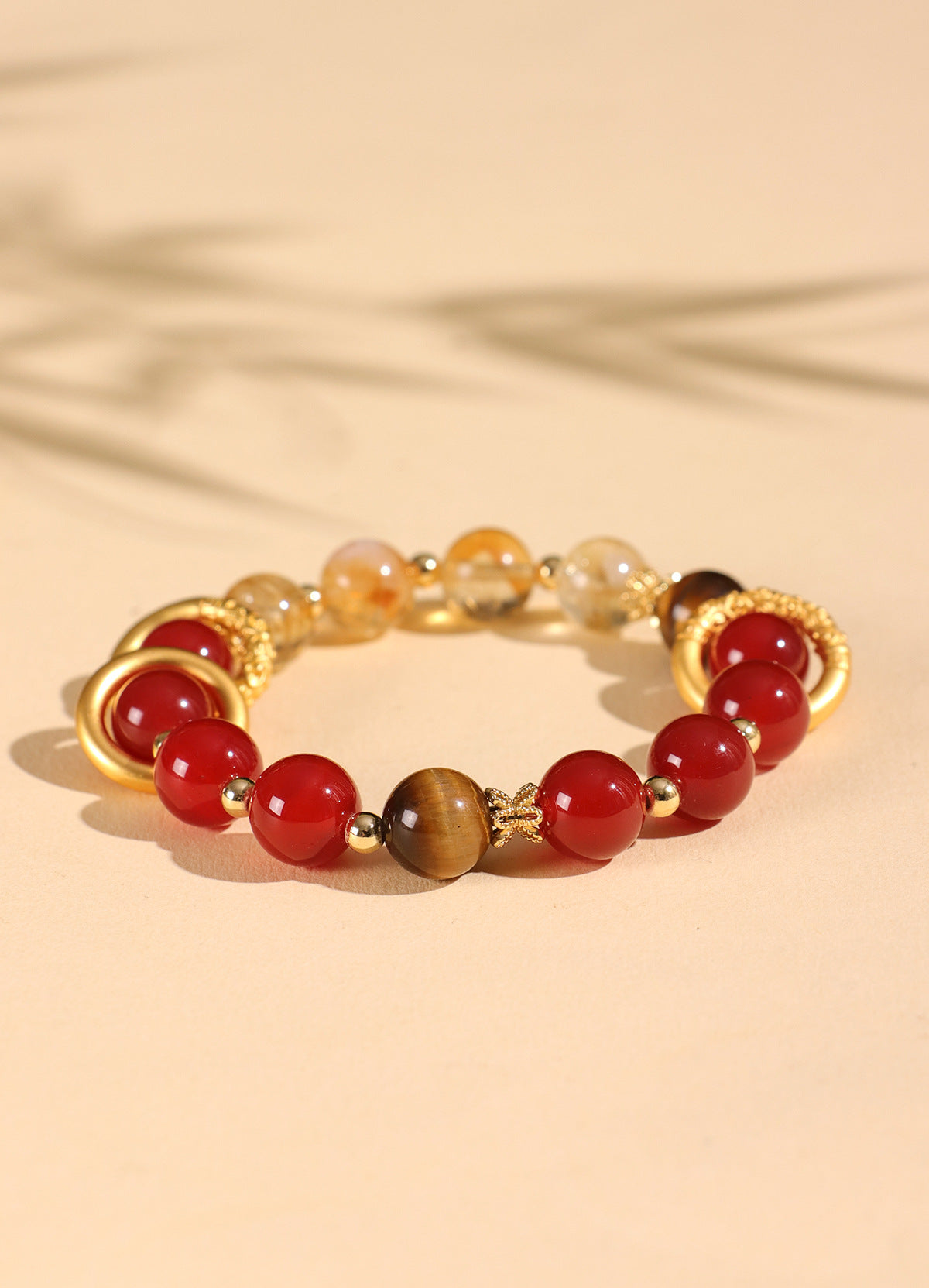 Planderful Fortune's Favor Bracelet – Elegant Natural Agate Design