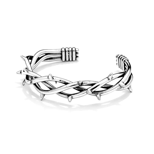 Gothic Crown Stainless Steel Men's Bracelet