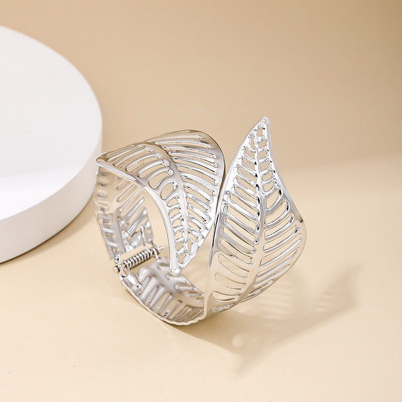 Exaggerated Spring Leaf Bracelet - Vienna Verve Collection