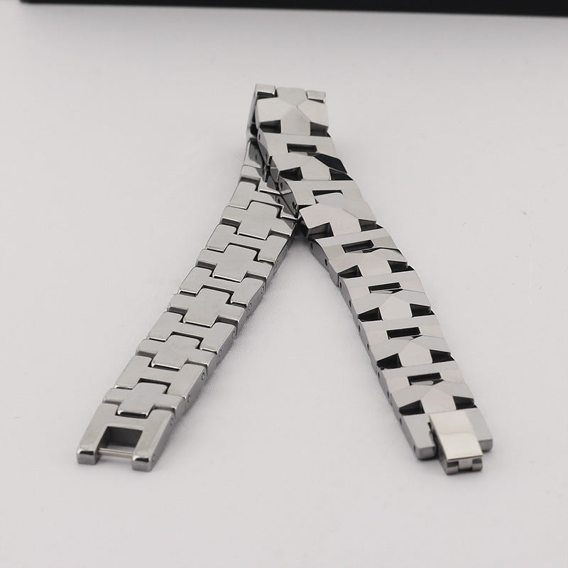 Men's Tungsten Steel Bracelet with Japanese and Korean Hipster Style