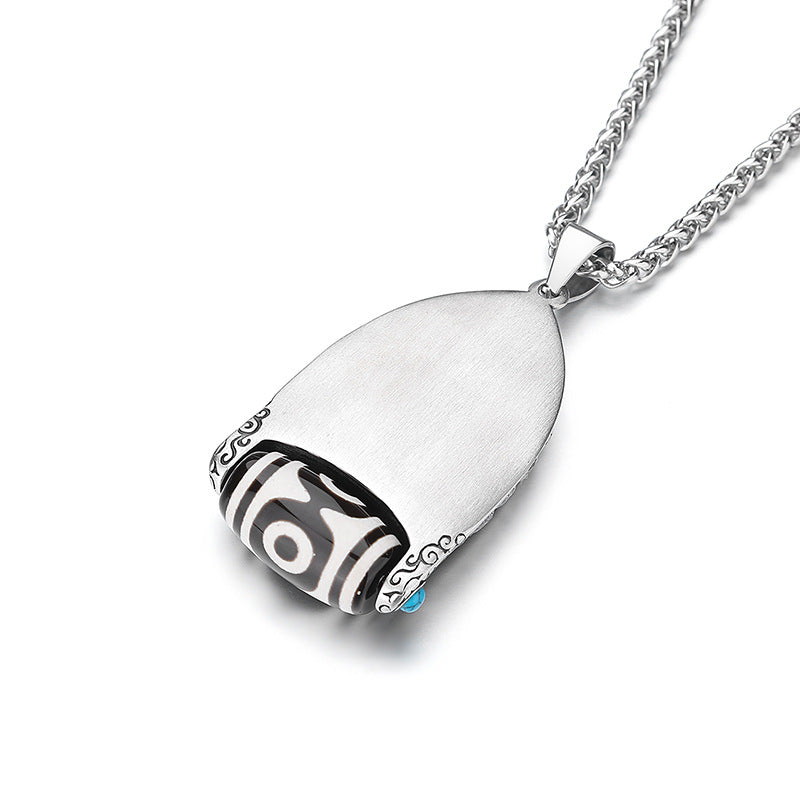 Steel Necklace - Vintage Zodiac Signs And Saint Charms Chain For Men And Women Everyday Luxe