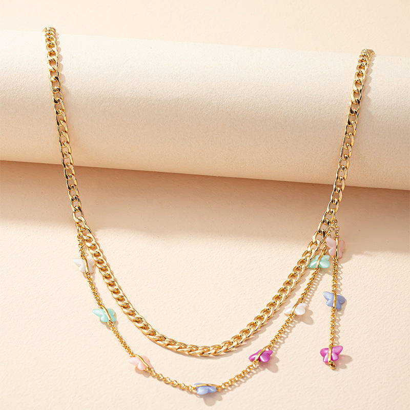European Charm Butterfly Waist Chain Set - Vienna Verve Collection