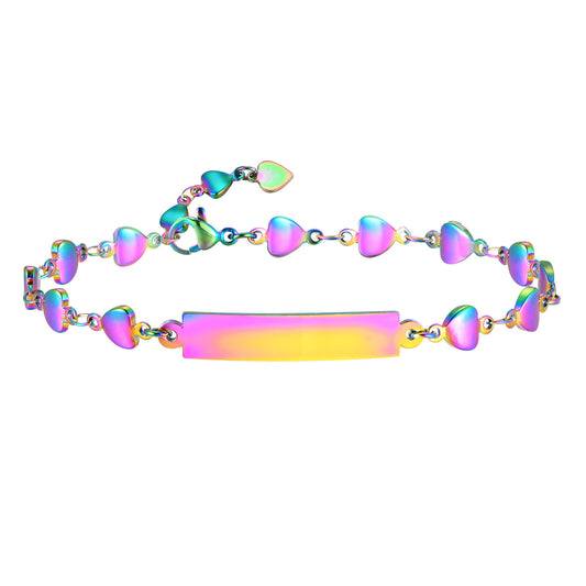 Heart Stainless Steel Bracelet for Women