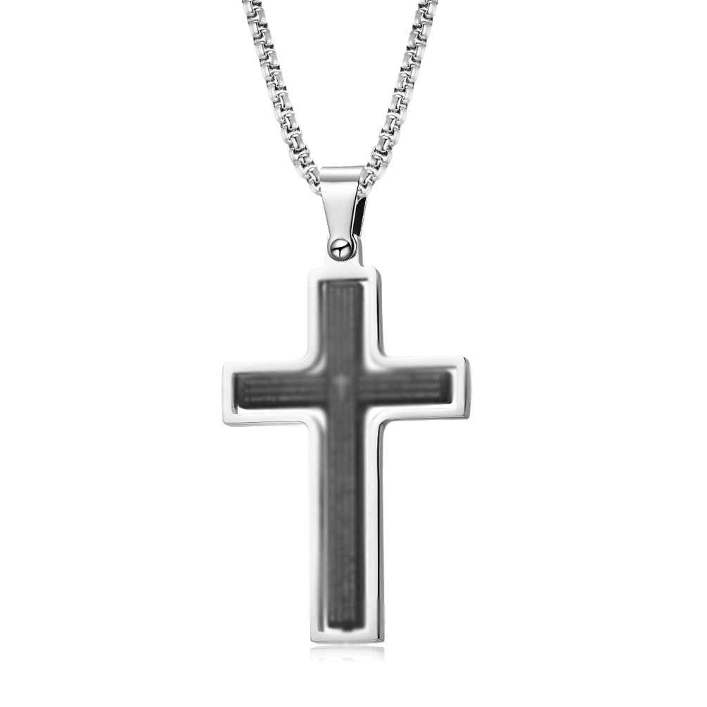 Stainless Steel Cross Necklace
