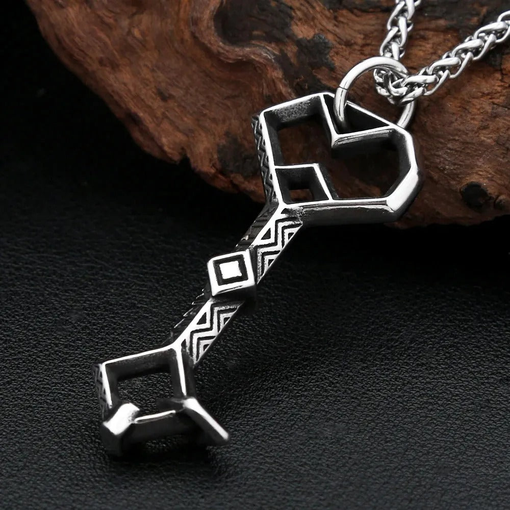Punk Vintage Stainless Steel Men's Pendant Necklace