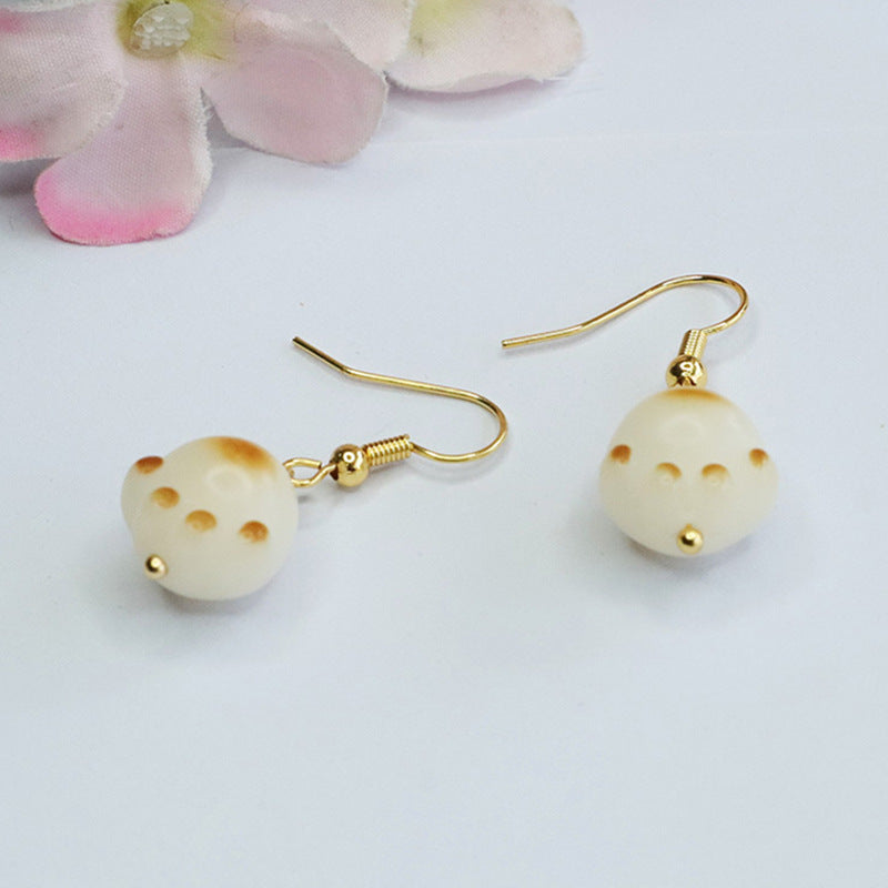 Bodhi Root Cat Paw Drop Earrings