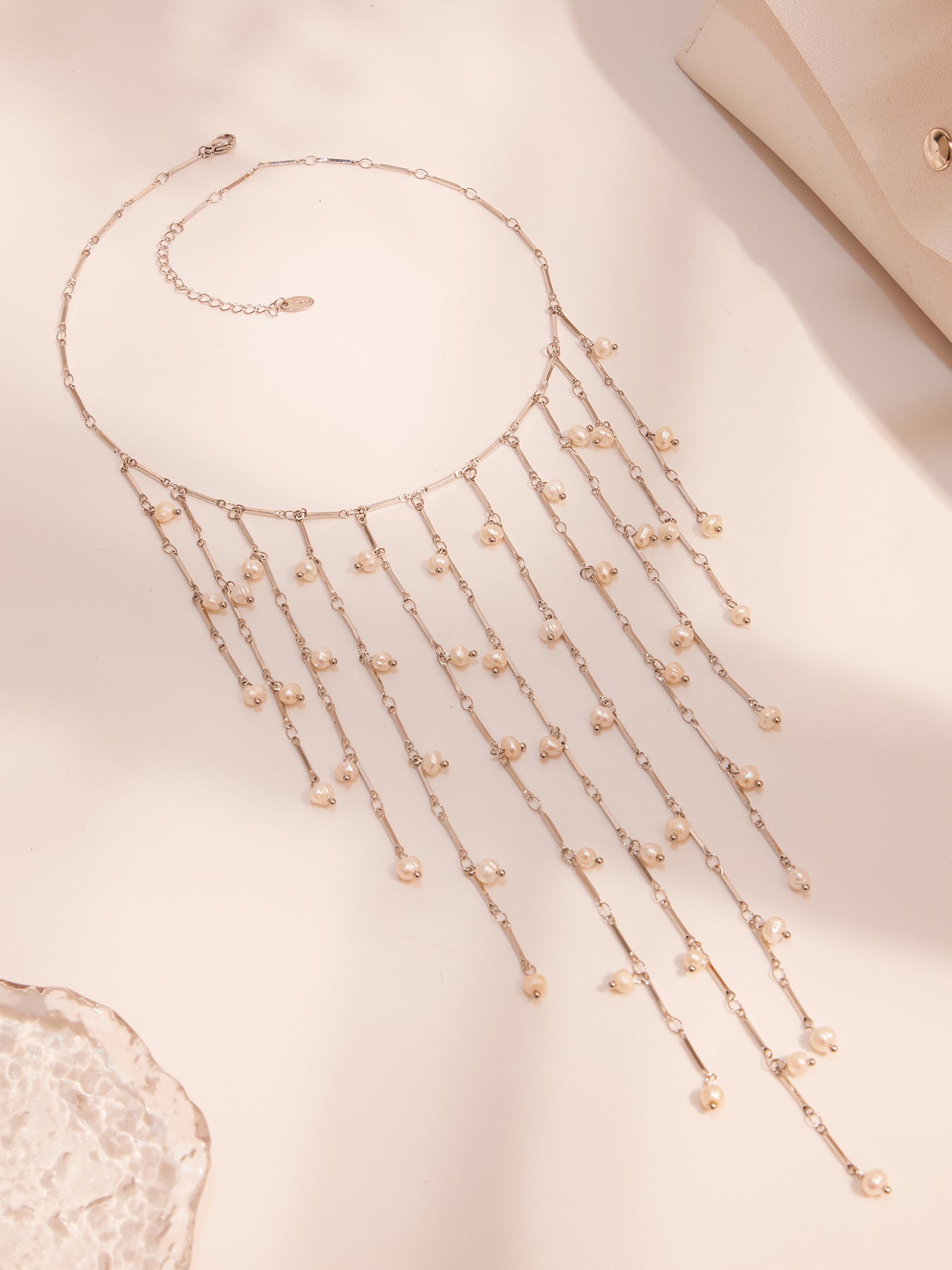 Planderful Freshwater Pearl Necklace Ultra Delicate Women