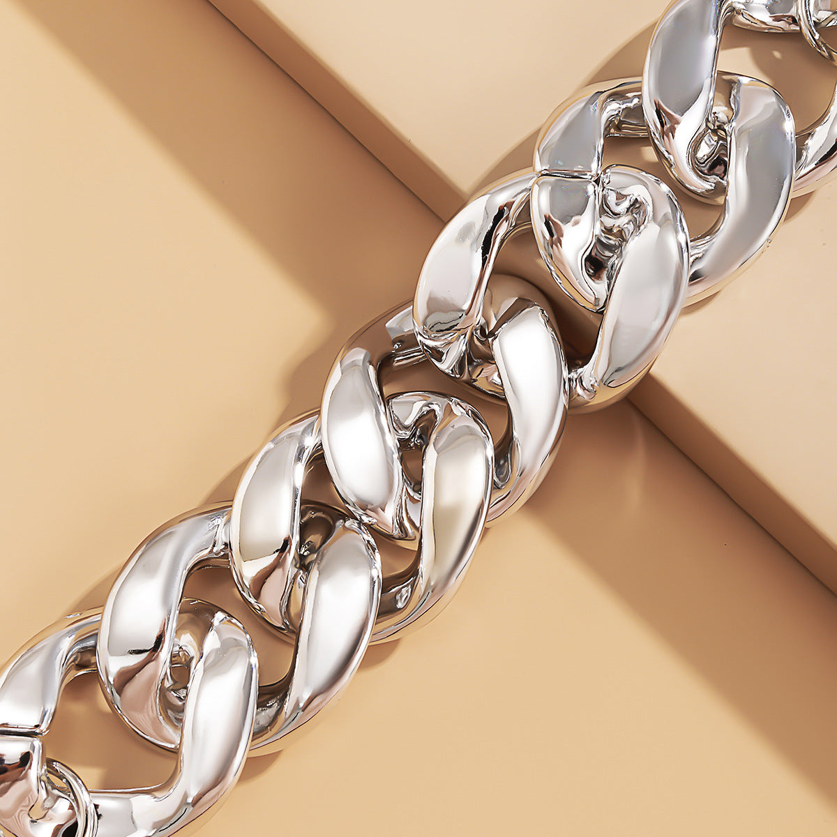 Planderful Vienna Verve Personalized Hip Hop Retro Geometric Chain Bracelet For Women Now