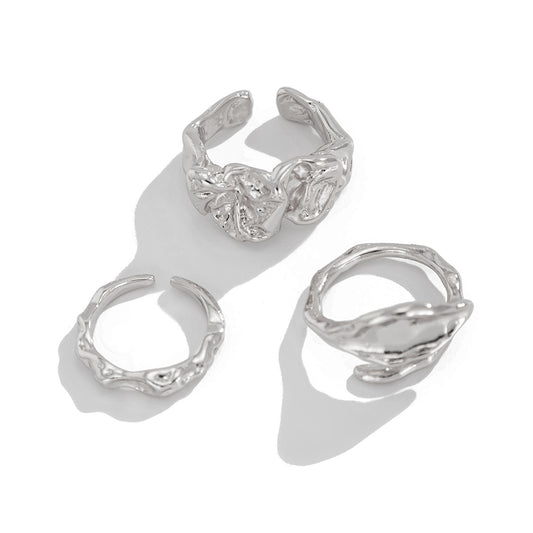 Planderful Vienna Verve Ring Set – Personalized Irregular Design