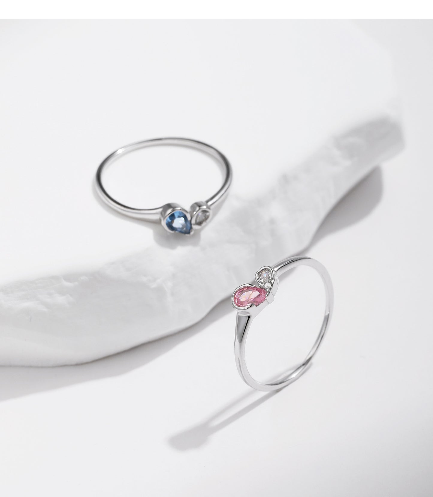 Planderful Gala Fireworks Jewelry Set – Versatile Mini Earrings and Ring with Multi-Color Zircon