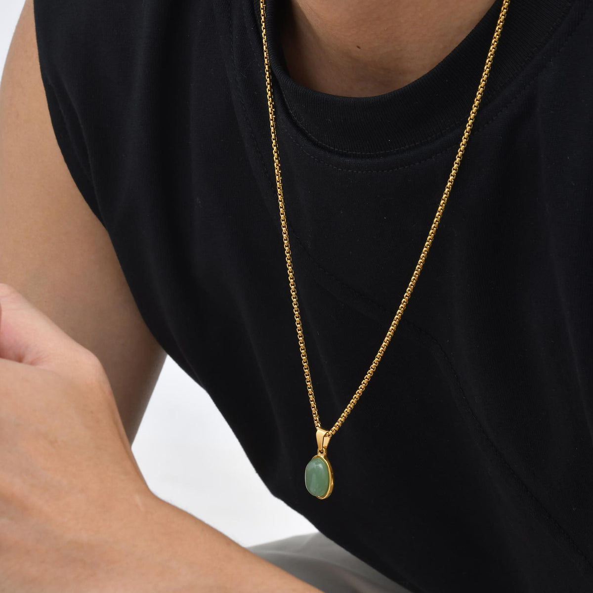 Vintage-Inspired Inlay Pendants — Chain Optional