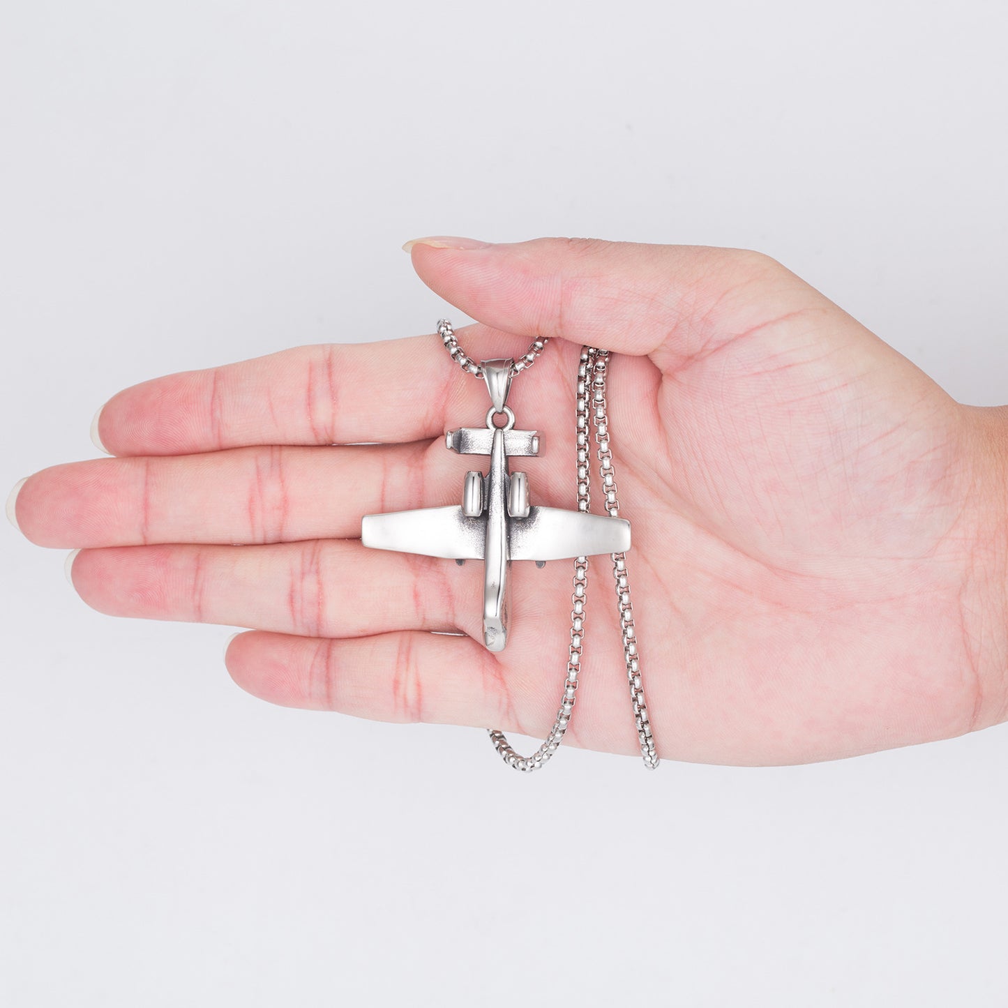 Steel Necklace – Street Hip Hop Statement Pendant Chain For Everyday Urban Style And Attitude