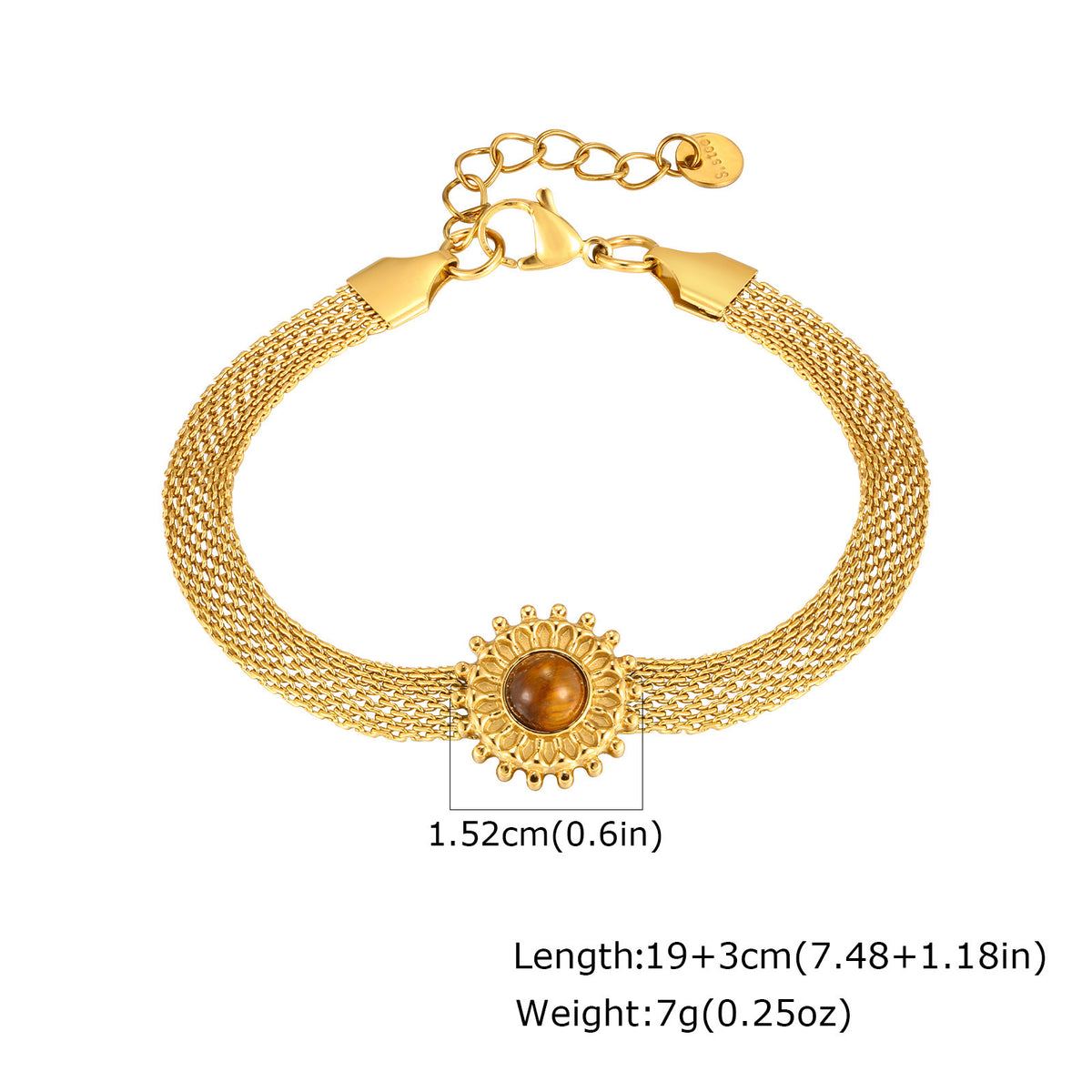 Tiger Stainless Steel Bracelet