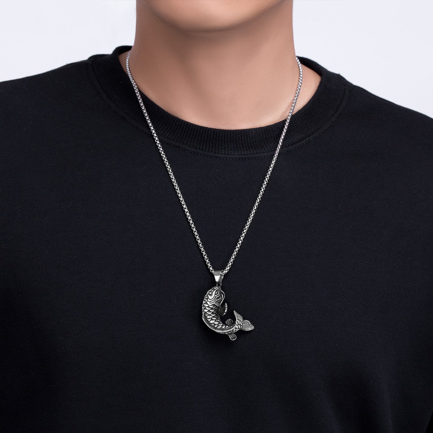 Steel Necklace - Statement For Men