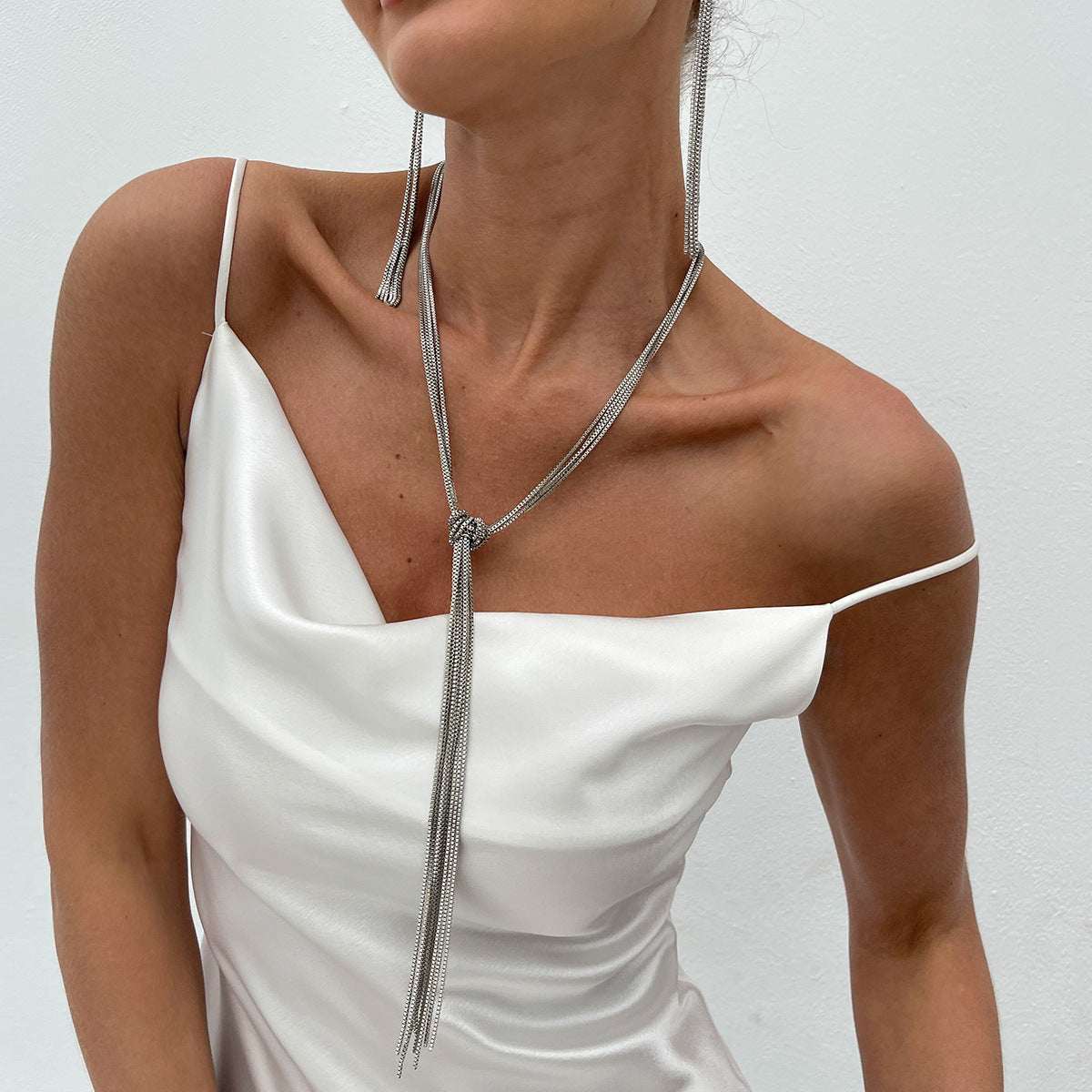 Planderful Vienna Verve Necklace – Fashionable Multi-Layer Y-Shaped Design